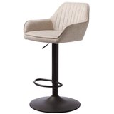 Unique Furniture Bež barski stol z nastavljivo višino Nolan – Cene