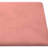  Zidna uzglavlja 12 pcs Ružičasta Baršun | shoptok.hr