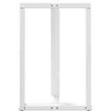  Noge za barski stol T-oblika 2 kom Bijele 60x35x(90-91) cm Čelik | Eponuda.com