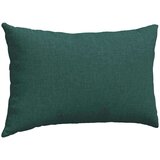 vidaXL Blazine za kavč 2 pcs Temno zelena 50 x 30 cm blago | Shoptok.si