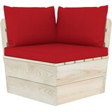  Vrtna kutna sofa od paleta s jastucima impregnirana smrekovina | shoptok.hr