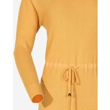 Resti Yellow ladies turtleneck sweater dress - Clothing | Shoptok.si
