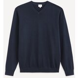 Celio Cotton Sweater Decotonv - Men Cijene