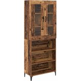  Highboard Staro drvo 69,5 x 34 x 180 cm Konstruirano drvo | shoptok.hr