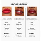 MAC Cosmetics Lustreglass Sheer-Shine Lipstick šminka z bleščečim finišem odtenek Can't Dull My Shine 3.5 g | Shoptok.si