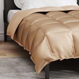  Zimska pokrivača Zlatno 135 x 220 cm Saten i mikrovlakna | shoptok.hr