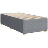 vidaXL Posteljni okvir svetlo siv 90x200 cm blago, (21292286) | Shoptok.si