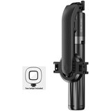 BLAVEC Selfie Stick Aluminium Fusion P07 Magsafe stativ + daljinski upravljalnik + 2 lučki 140 cm črn | Shoptok.si