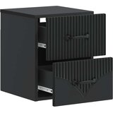  Stenski nočni omarici Črna 34,5 x 33 x 40 cm Inženirski les, (5000209967) | Shoptok.si