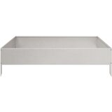  Povišena vrtna gredica 100x100x26 cm nehrđajući čelik | Eponuda.com