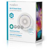Nedis WIFISI10CWT WiFi inteligentna sirena | Shoptok.si