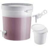 KADAX Fermentacijska posoda 33L vedro za vino, liker, pivo s pokrovom + pipa, (5000355451) Cene