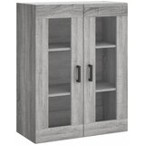  Visoka komoda siva sonome 69,5x34x180 cm od konstruiranog drva | shoptok.hr