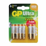 Gp alkalne baterije AAA LR03/4+2BP Cene
