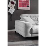 Pure Home Lifestyle SEDEŽNA GARNITURA, rebrasti žamet siva | Shoptok.si