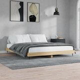  Okvir kreveta bez madraca boja hrasta sonome 120x200 cm drveni | Eponuda.com