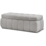 Bobochic Paris Svijetlo siva klupa od bouclé tkanine Mont Blanc – | shoptok.hr