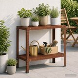  Stol za presađivanje 100 x 40 x 80 cm Otporni čelik Rđa | shoptok.hr