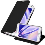Cadorabo Ohišje, združljivo z Samsung Galaxy S5 / S5 NEO v klasična črna - Zaščitni ovitek z magnetnim zapiranjem, stoječo funkcijo in režo za kartice, (20558472) | Shoptok.si