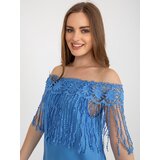 Factory Price Blouse-AT-BZ-1801.87-blue | shoptok.hr