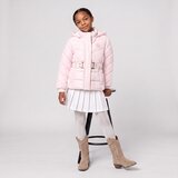 Guess Puhovke HOODED LS PUFFER Rožnata | Shoptok.si