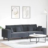 SOFA Tamno siva 250 x 77 x 76 cm Baršun | shoptok.hr