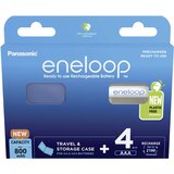 ENELOOP HR03 +Box micro (AAA)-akumulator NiMH 800 mAh 1.2 V 4 kos, (20439545) | Shoptok.si