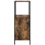  Kupaonski ormarić s policama dimljeni hrast 36x35x95 cm | shoptok.hr