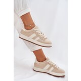 EVENTO Women's Sneakers Made Of Eco Suede Beige Arlenina Cijene