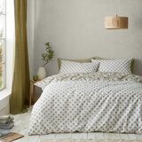 Pineapple Elephant Bela/zelena posteljnina za zakonsko posteljo 200x200 cm Tangier – | Shoptok.si