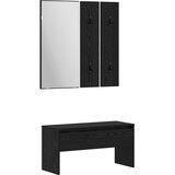  Set namještaja za predsoblje 3 pcs Crni hrast 80 x 31 x 40 cm | shoptok.hr