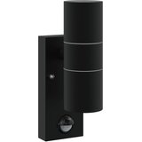  Vanjska zidna lampa 2 pcs Crna 7 x 10 x 22 cm | Eponuda.com
