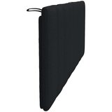 vidaXL Vzglavna stranica črna 120 cm blago | Shoptok.si