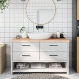  Kupaonska radna ploča 140x50x(2-6) cm netretirano masivno drvo Cijene
