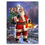  Panel, blind ram, Santa Claus, LED, 30x40cm | Eponuda.com