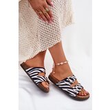 Boto Women's Slippers With Buckles Zebra Oliena | shoptok.hr