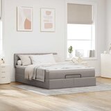  Otomanski krevet s madracem i LED diodama tupe 140x190 cm | Eponuda.ba