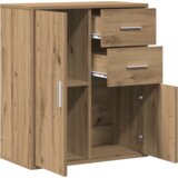 vidaXL Strani šal artisan hrast 60 x 31 x 70 cm Konstruiran les | Shoptok.si