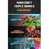  minecraft triple bundle + 1020 minecoins (xbox one) xbox live key europe | Eponuda.com