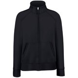 Fruit Of The Loom Black women's sweatshirt with stand-up collar Cene