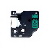 Dymo D1 45019 združljiv trak - 12 mm X 7 metrov črno/zelen S0720590, (21405191) | Shoptok.si