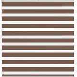 vidaXL Zebra zavesa rjava 145x100 cm širina blaga 140,9 cm poliester, (5000298513) | Shoptok.si