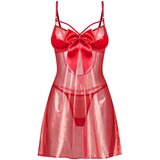 Obsessive Gifty - babydoll i tanga set (crvena) - L/XL | shoptok.hr