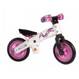 Bicikl guralica bellelli pvc white-pink