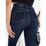 DStreet Spodnie damskie jeansowe CANOS granatowe | shoptok.hr