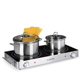 Klarstein Varicook Duo, Kuhalna plošča, 3000 W, nerjaveče jeklo, srebrna barva | Shoptok.si