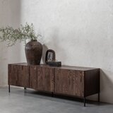 WOOOD Smeđa TV komoda od masivnog bora 180x56x46 cm Bono – | shoptok.hr