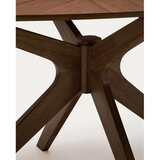 Kave Home Jedilna miza z mizno ploščo v orehovem dekorju 110x180 cm Naanim – | Shoptok.si