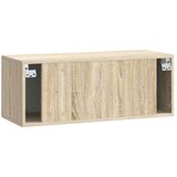 TV Omarica za TV, ki jo lahko montiraš na steno Sonoma hrast, (5000220533) | Shoptok.si