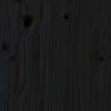  Vrtni kotni kavč črna trdna borovina | Shoptok.si